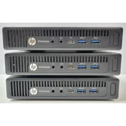 HP 800 G2 Micro i3 6ta Gen. 8GB Ram, 500GB Disco, Display port, SVGA, USB 3.0, Win 10 pro